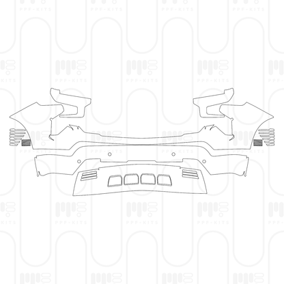 Voorgesneden PPF Chevrolet Silverado 1500 LT Trail Boss 2026