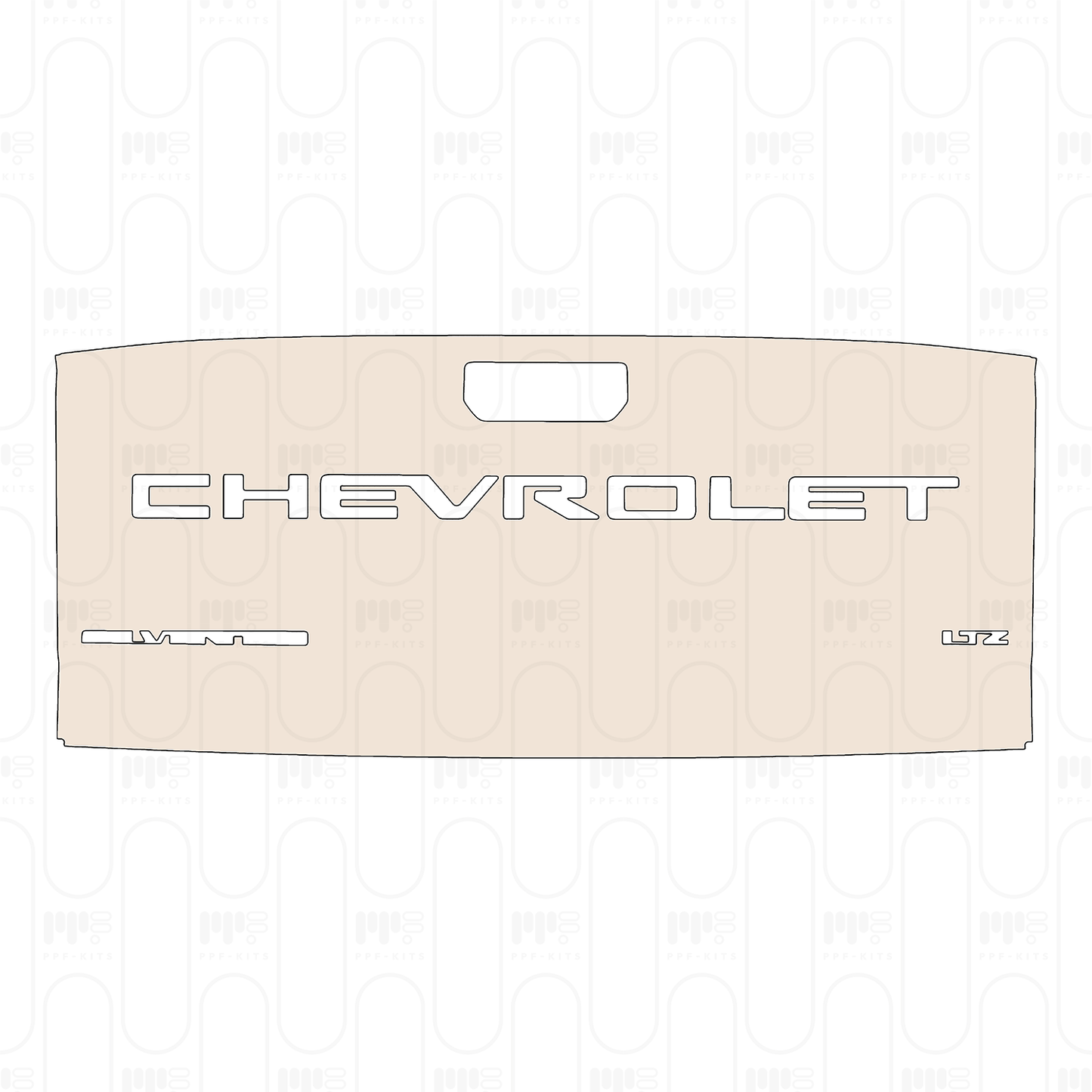 Voorgesneden PPF Chevrolet Silverado 1500 LTZ 2026