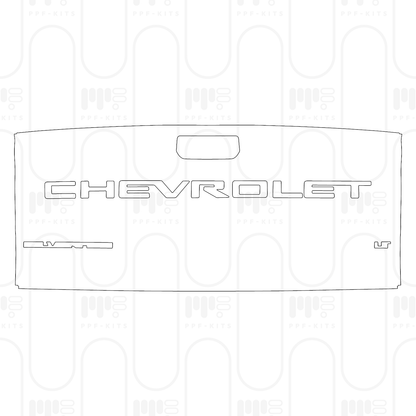 Voorgesneden PPF Chevrolet Silverado 1500 LT Trail Boss 2026