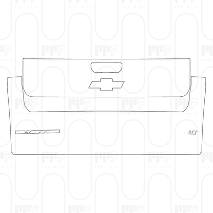 Voorgesneden PPF Chevrolet Silverado 1500 LT Trail Boss 2026