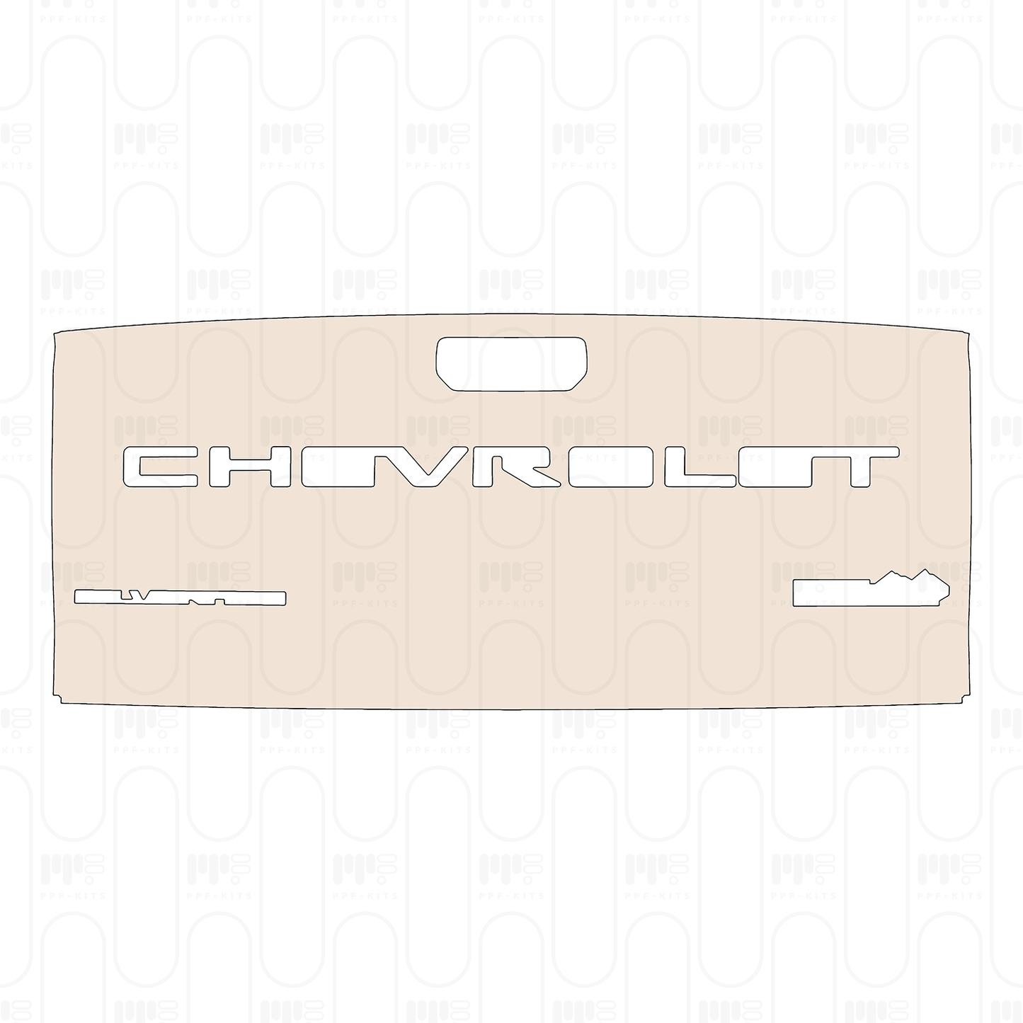 Voorgesneden PPF Chevrolet Silverado 1500 High Country 2026