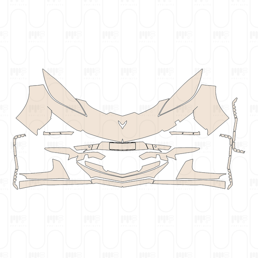 Voorgesneden PPF Chevrolet Corvette E-Ray Coupe 2026