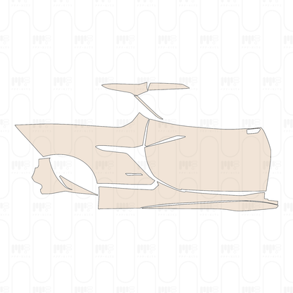 Voorgesneden PPF Chevrolet Corvette E-Ray Coupe 2026