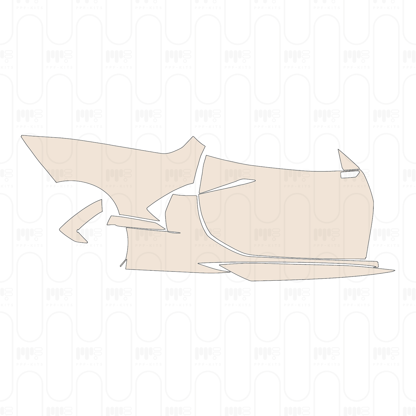 Voorgesneden PPF Chevrolet Corvette Stingray Convertible 2026