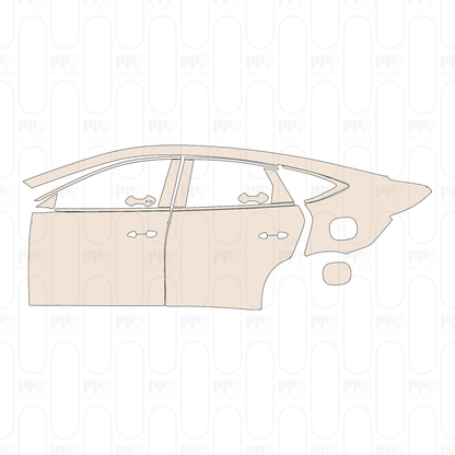 Voorgesneden PPF BYD Qin L DM-i Intelligent driving version 2026