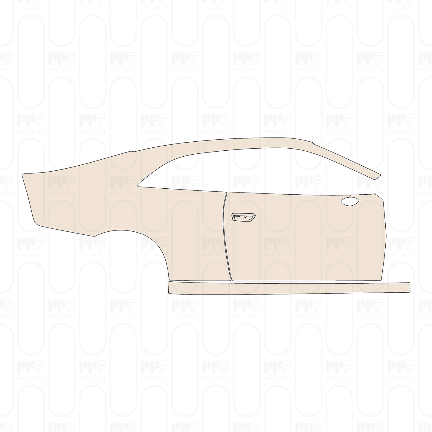Voorgesneden PPF Dodge Charger Daytona 2-Door Scat Pack 2026