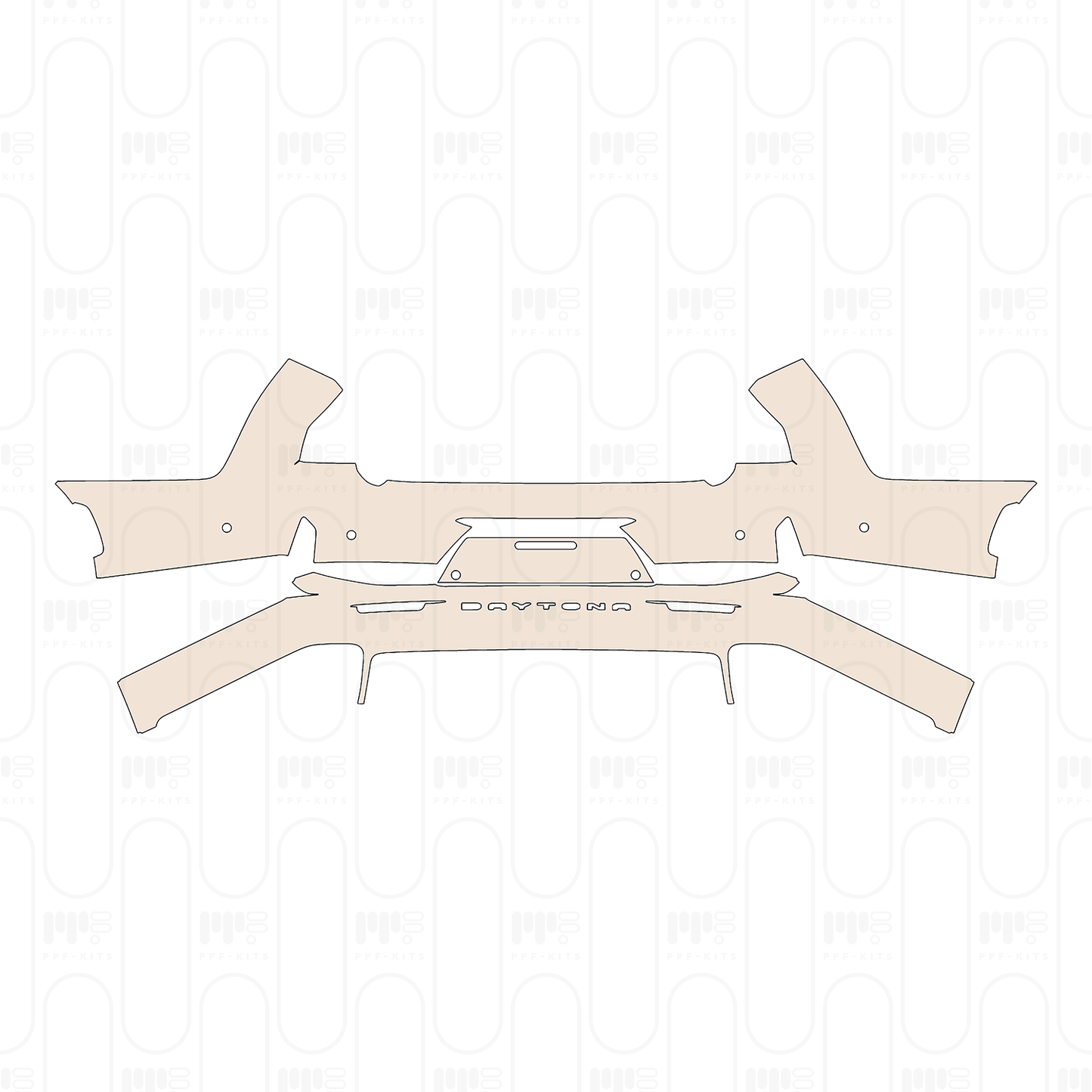 Voorgesneden PPF Dodge Charger Daytona 2-Door Scat Pack 2026
