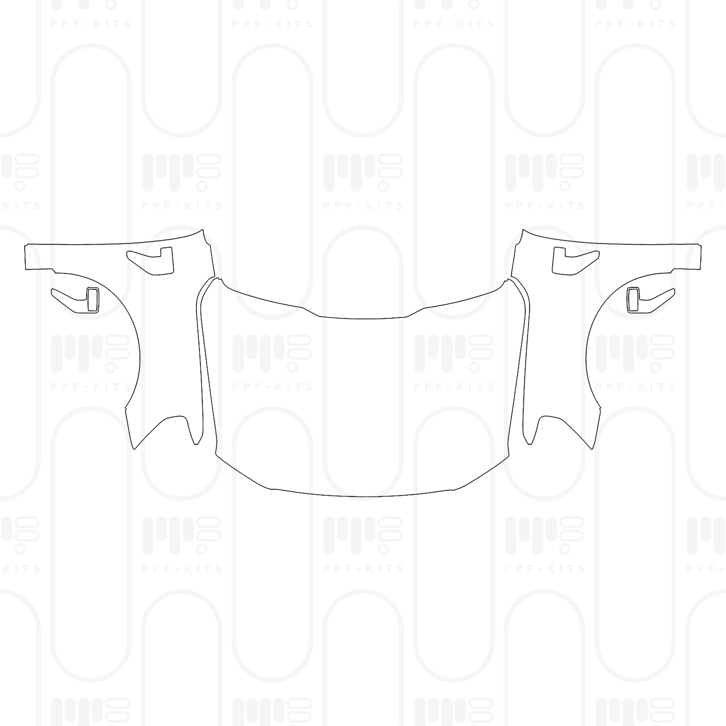 Voorgesneden PPF Ford F-150 SuperCrew Lariat 2026