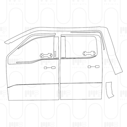 Voorgesneden PPF Ford F-150 SuperCrew Tremor 2026