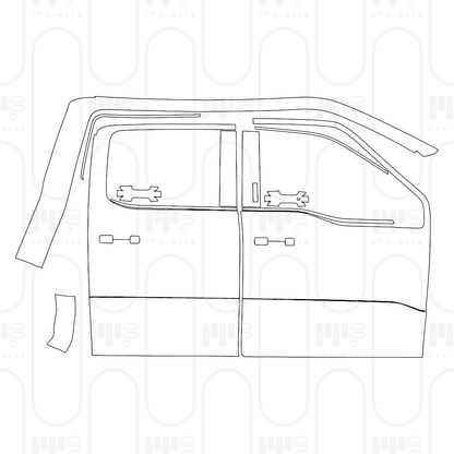 Voorgesneden PPF Ford F-150 SuperCrew Tremor 2026