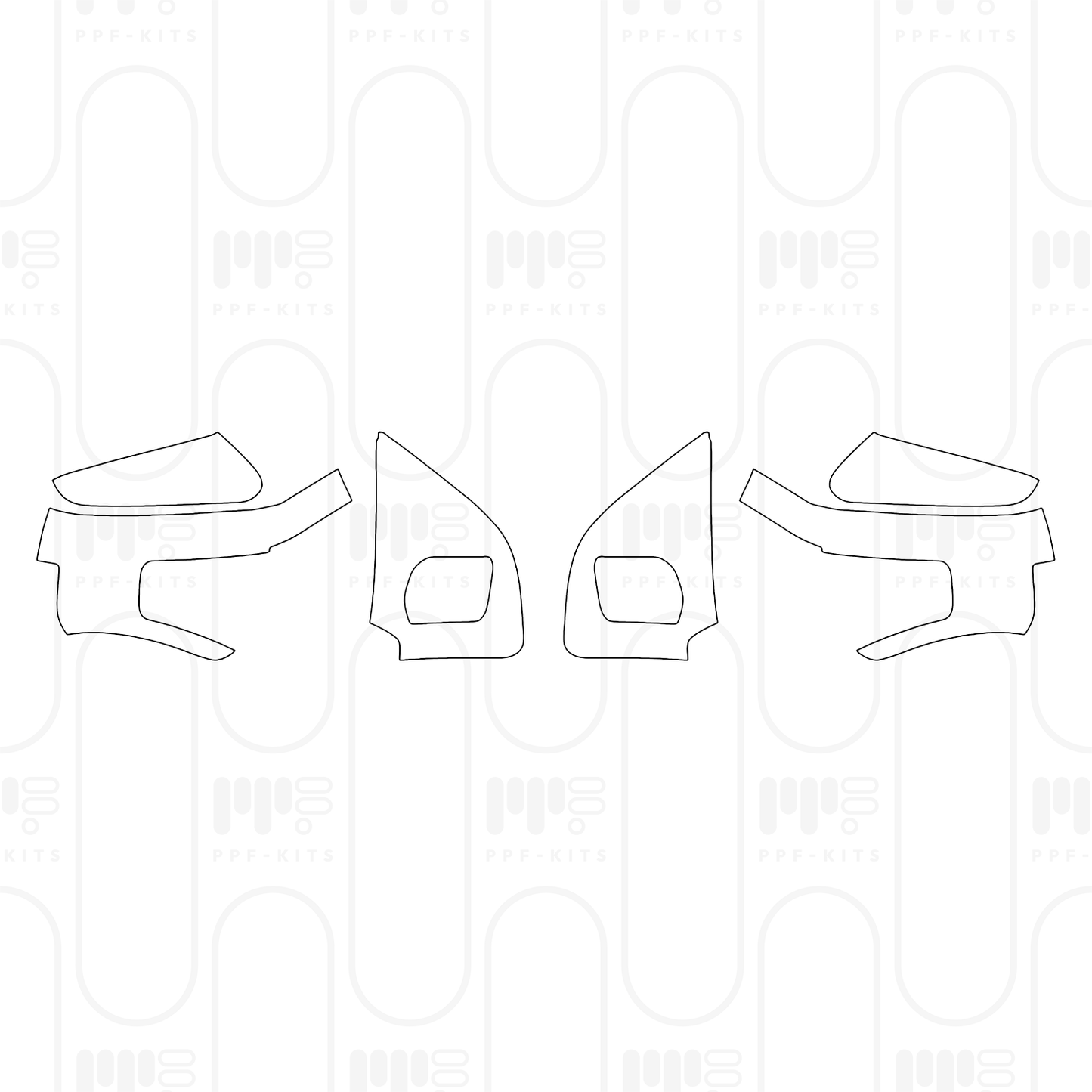 Voorgesneden PPF Ford F-150 SuperCrew Tremor 2026