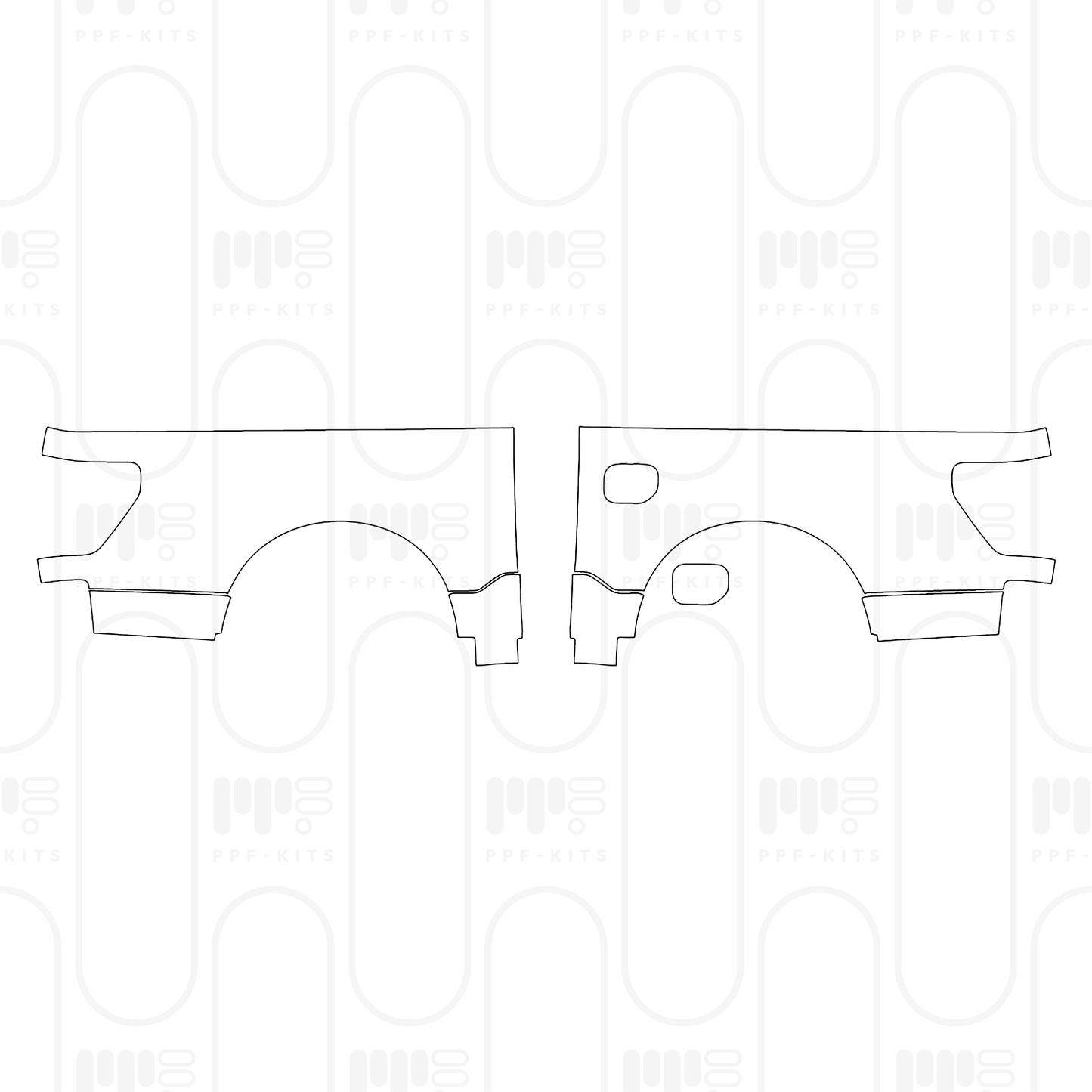 Voorgesneden PPF Ford F-150 SuperCrew Tremor 2026