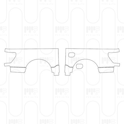 Voorgesneden PPF Ford F-150 SuperCrew Tremor 2026