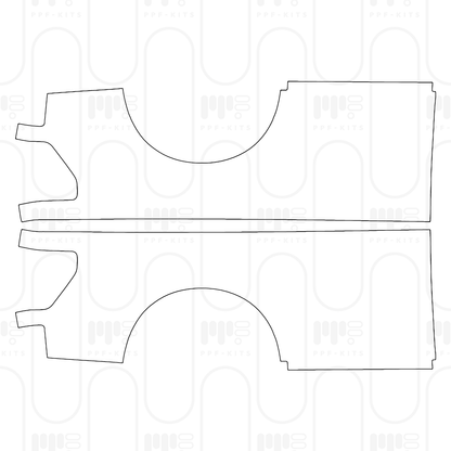 Voorgesneden PPF Ford F-150 SuperCrew Lariat 2026