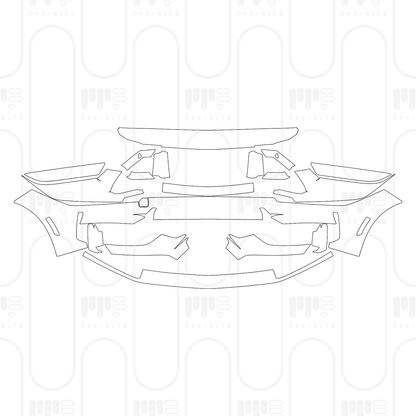 Voorgesneden PPF Ford Mustang Fastback Dark Horse Premium 2026