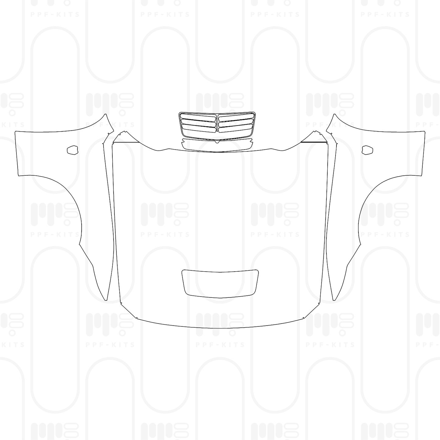 Voorgesneden PPF Ford Mustang Fastback Dark Horse Premium 2026