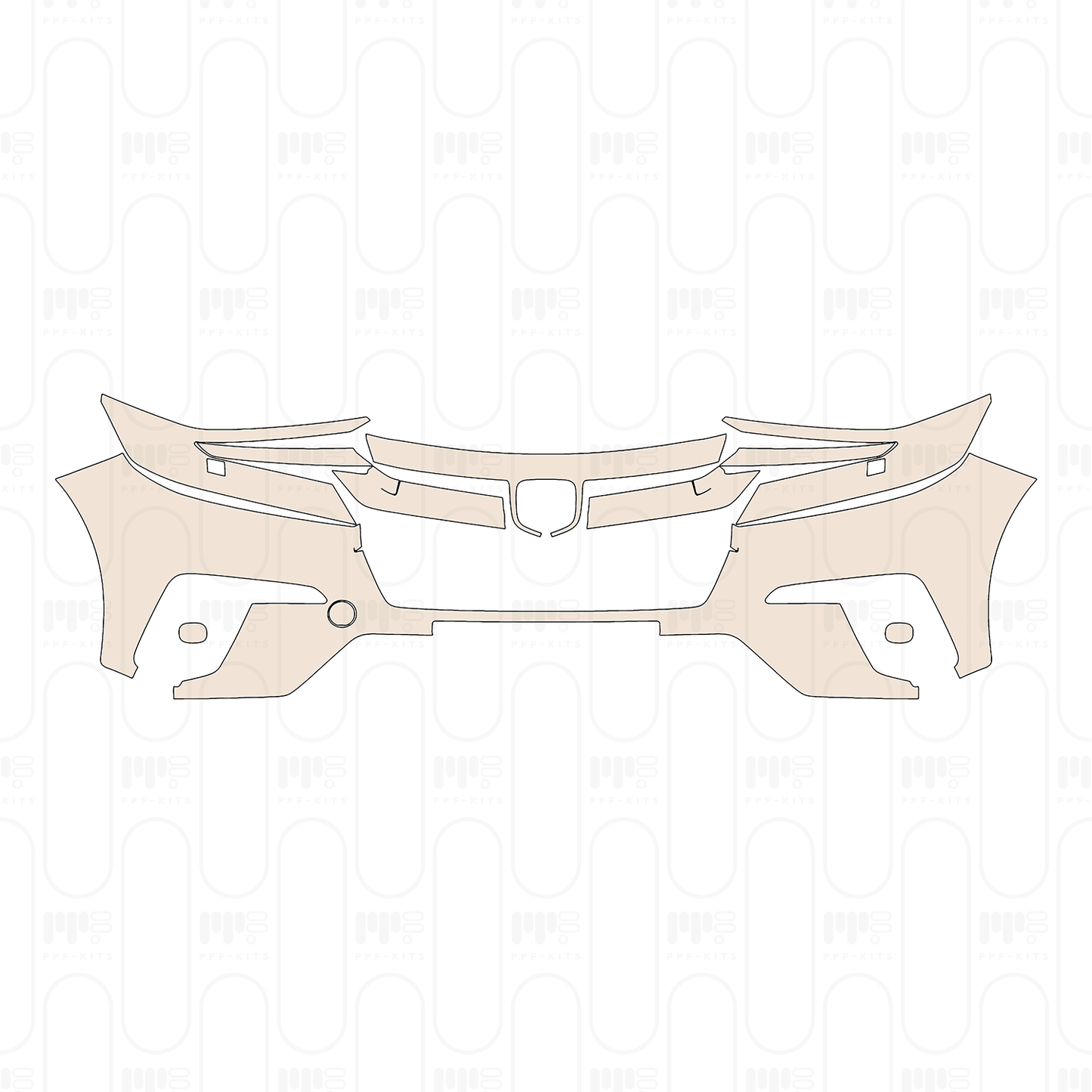 Voorgesneden PPF Honda BR-V (TH) 2026