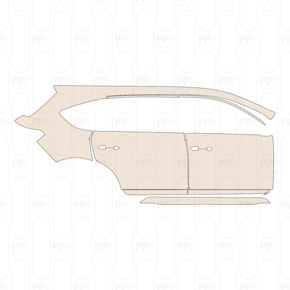 Voorgesneden PPF Honda BR-V (TH) 2026