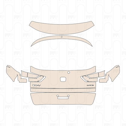 Voorgesneden PPF Honda BR-V (TH) 2026