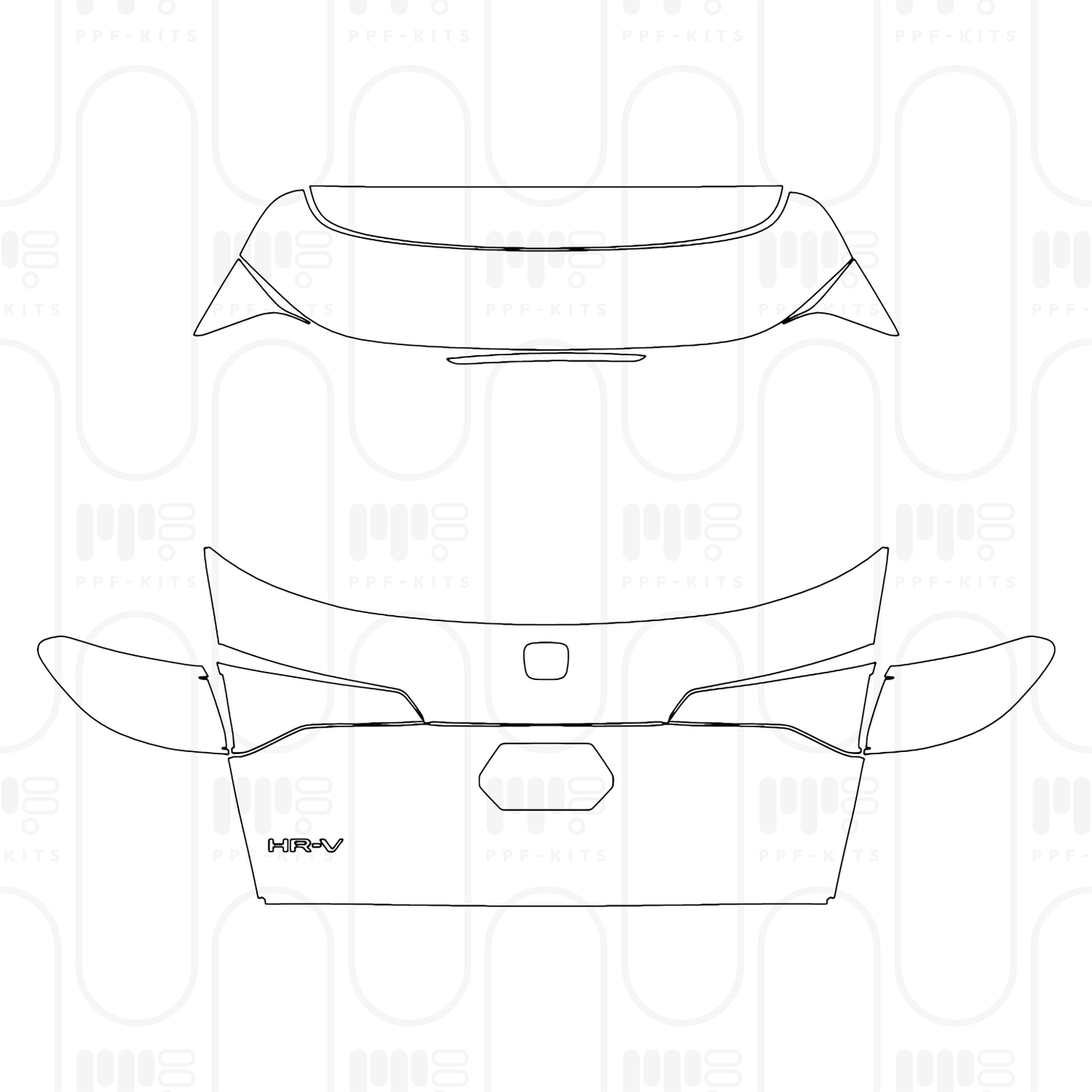 Voorgesneden PPF Honda HR-V (US) Sport 2026