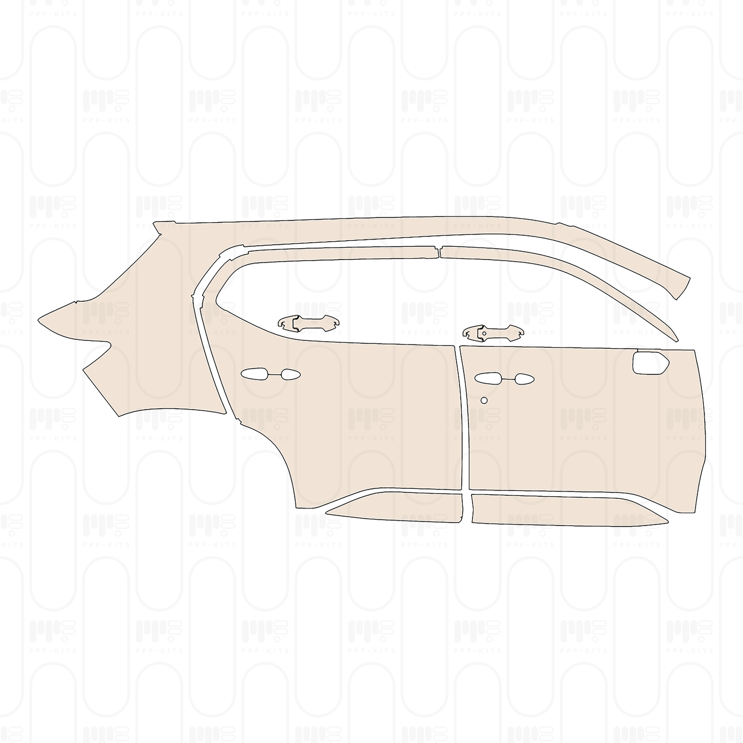 Voorgesneden PPF Honda Elevate (IN) ZX 2026