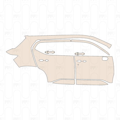 Voorgesneden PPF Honda Elevate (IN) ZX 2026