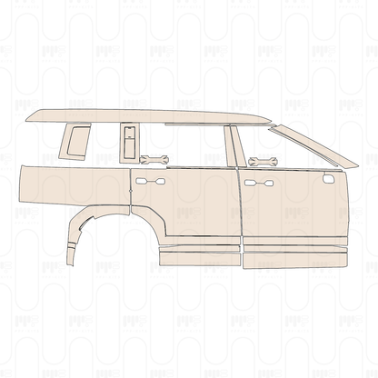 Voorgesneden PPF Hyundai Santa Fe (Au) 2026