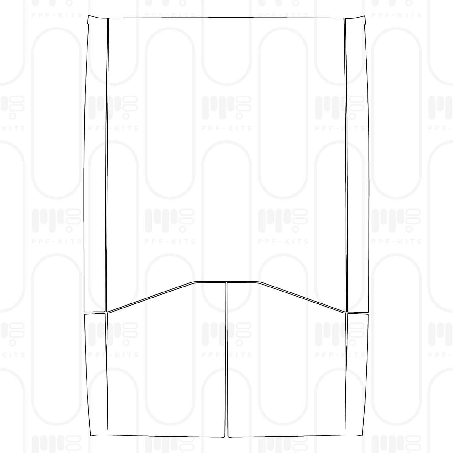 Voorgesneden PPF JEEP Wrangler 4 Door Sport 2026