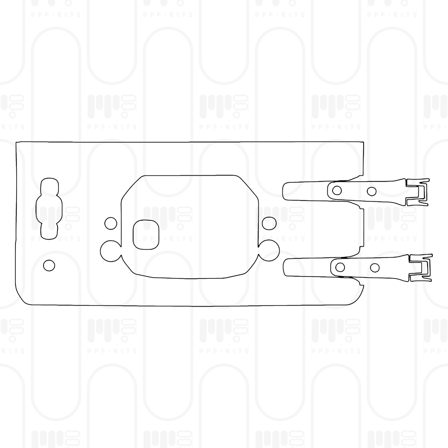 Voorgesneden PPF JEEP Wrangler 4 Door Sport 2026