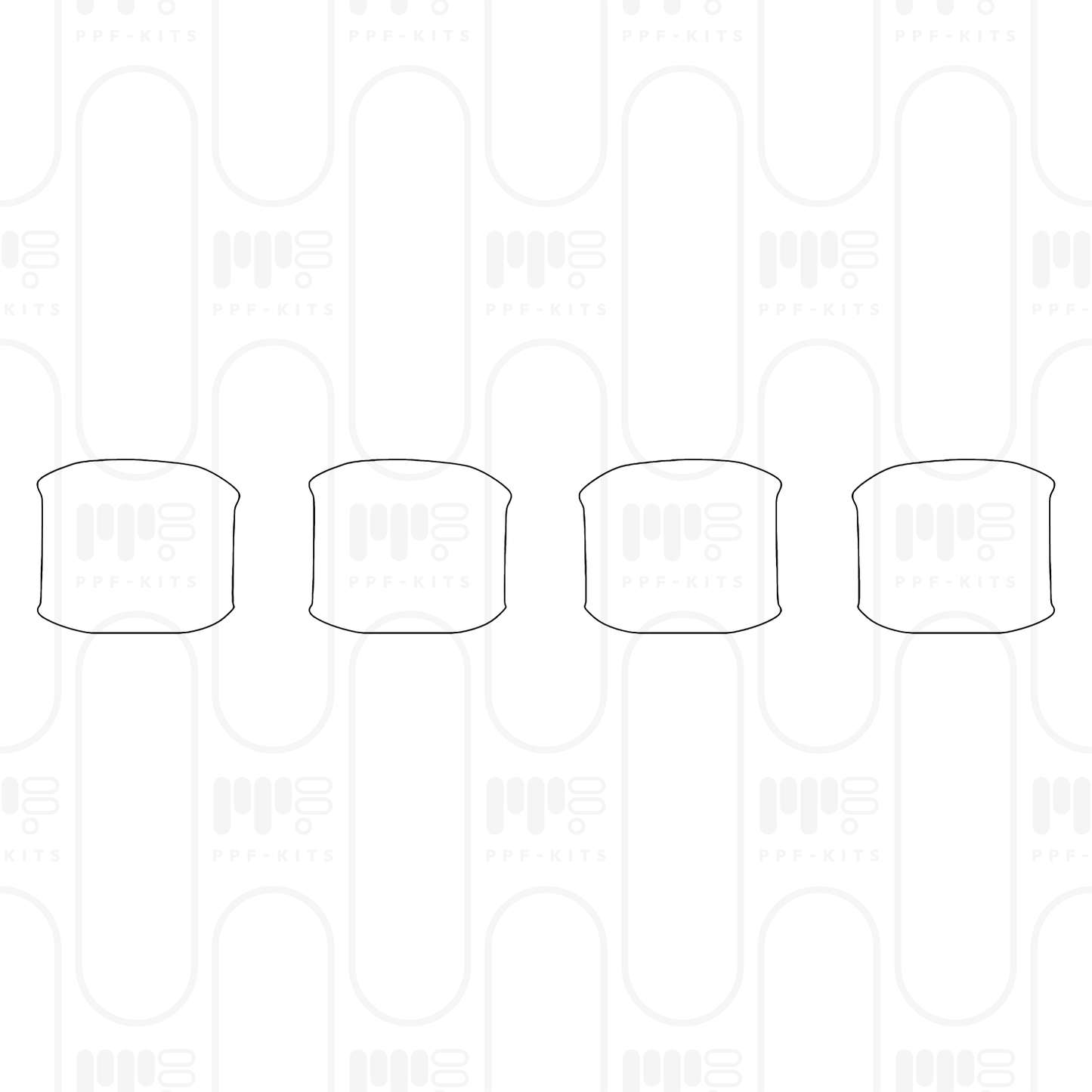 Voorgesneden PPF JEEP Wrangler 4 Door Sport 2026