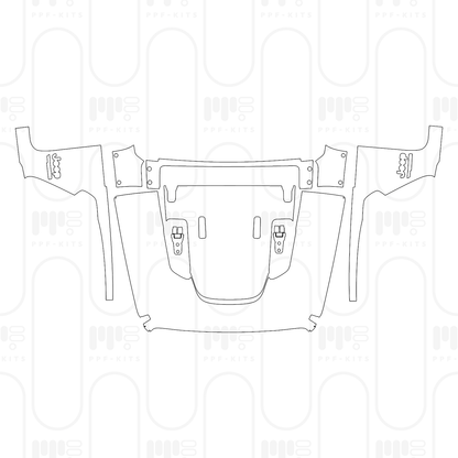 Voorgesneden PPF JEEP Wrangler 4 Door Rubicon X 2026