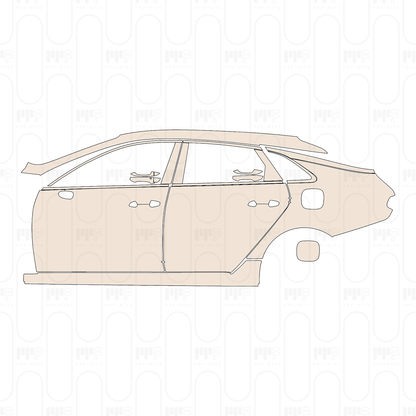 Voorgesneden PPF KIA K5 (US) GT-Line 2026
