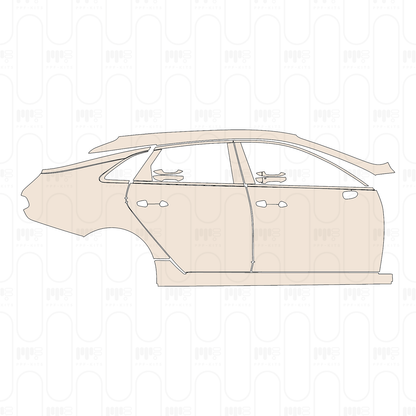 Voorgesneden PPF KIA K5 (US) GT-Line 2026