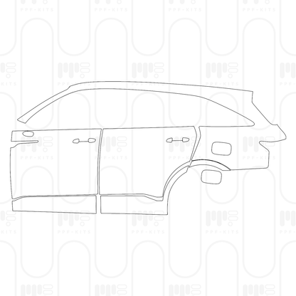 Voorgesneden PPF KIA Sorento X-Line EX AWD 2026