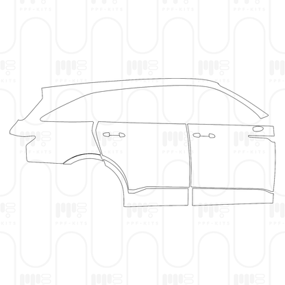Voorgesneden PPF KIA Sorento X-Line EX AWD 2026