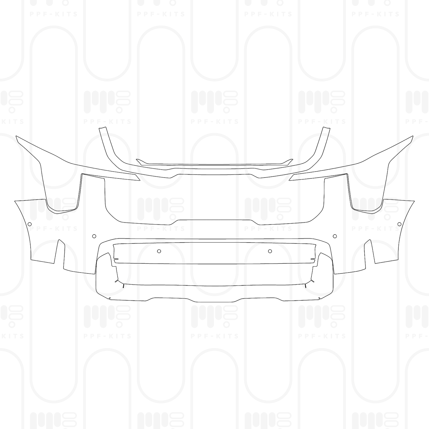 Voorgesneden PPF KIA Sorento X-Line EX AWD 2026