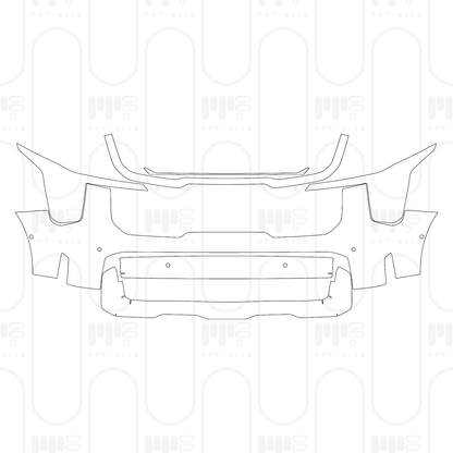 Voorgesneden PPF KIA Sorento X-Line EX AWD 2026