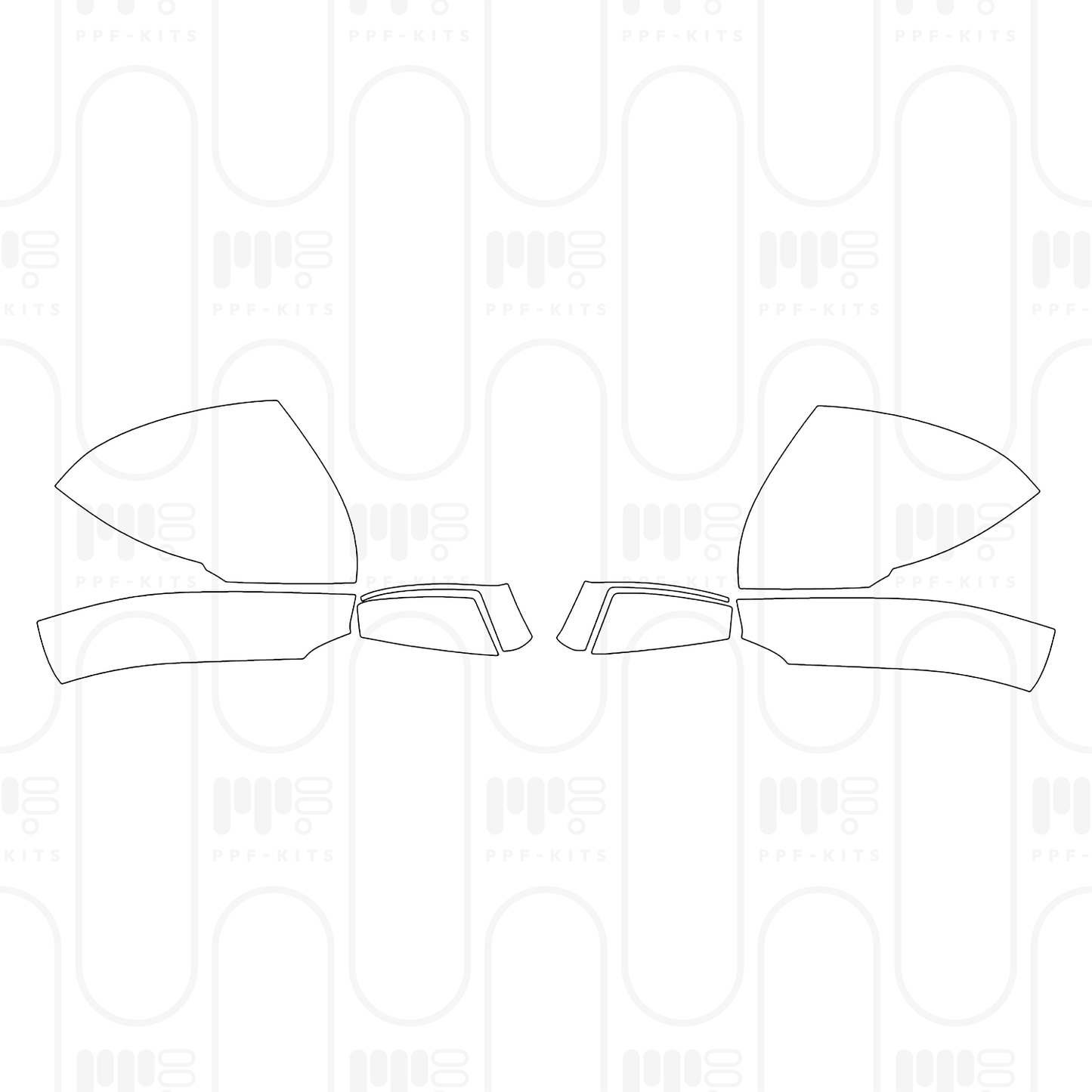 Voorgesneden PPF KIA Sorento X-Line EX AWD 2026