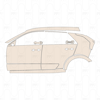 Voorgesneden PPF KIA Niro EV (US) Wave 2026