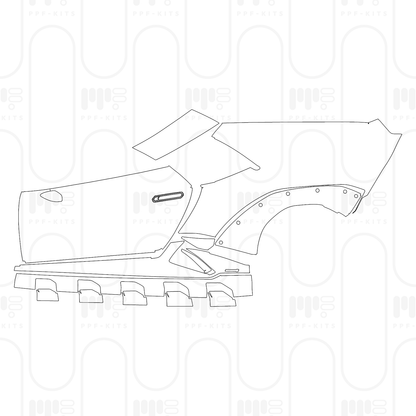 Voorgesneden PPF Lamborghini Huracan Sterrato 2026