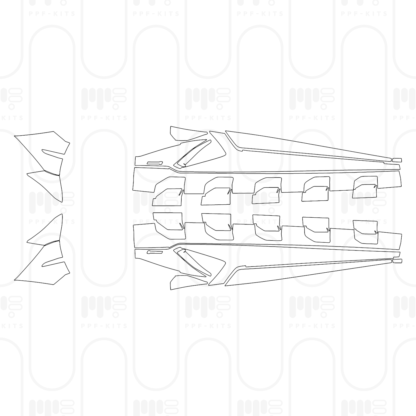 Voorgesneden PPF Lamborghini Huracan Sterrato 2026