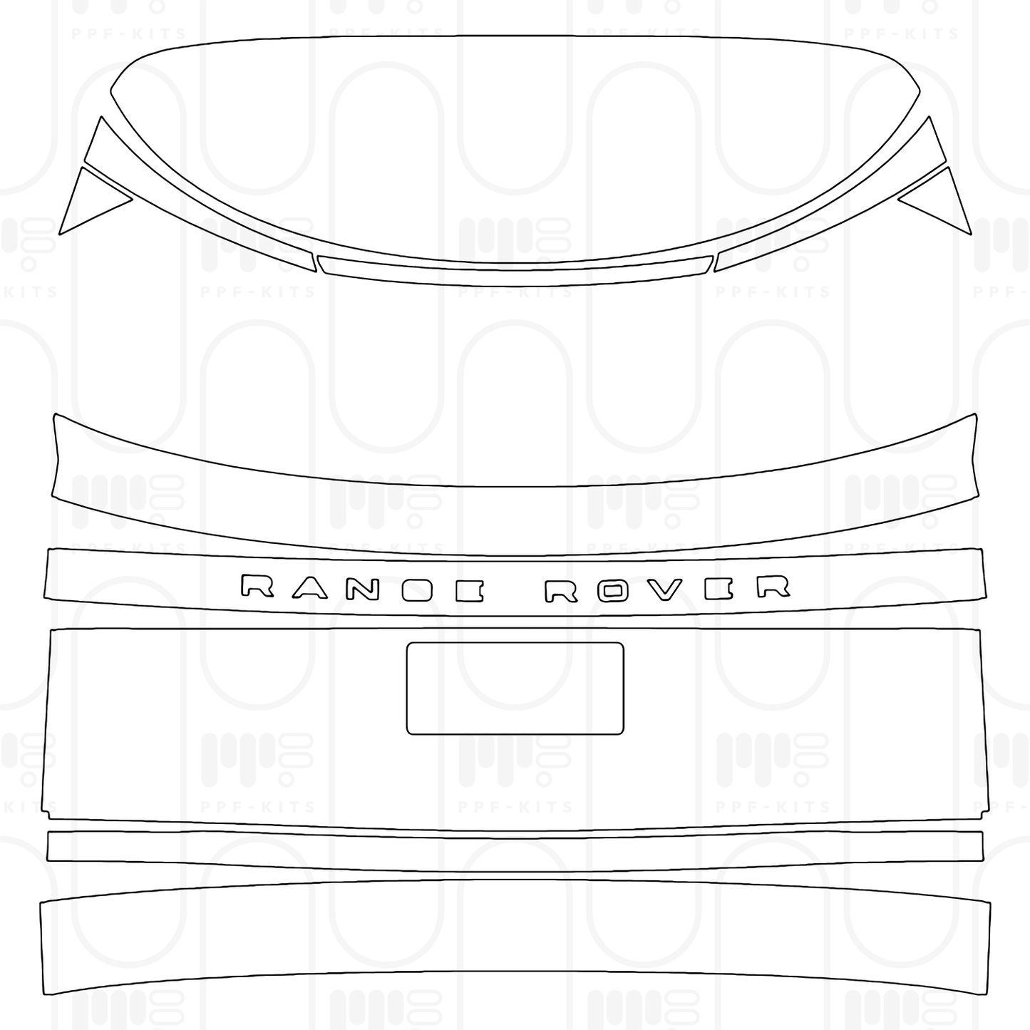 Voorgesneden PPF Land Rover Range Rover Extended Wheelbase Autobiography 2026