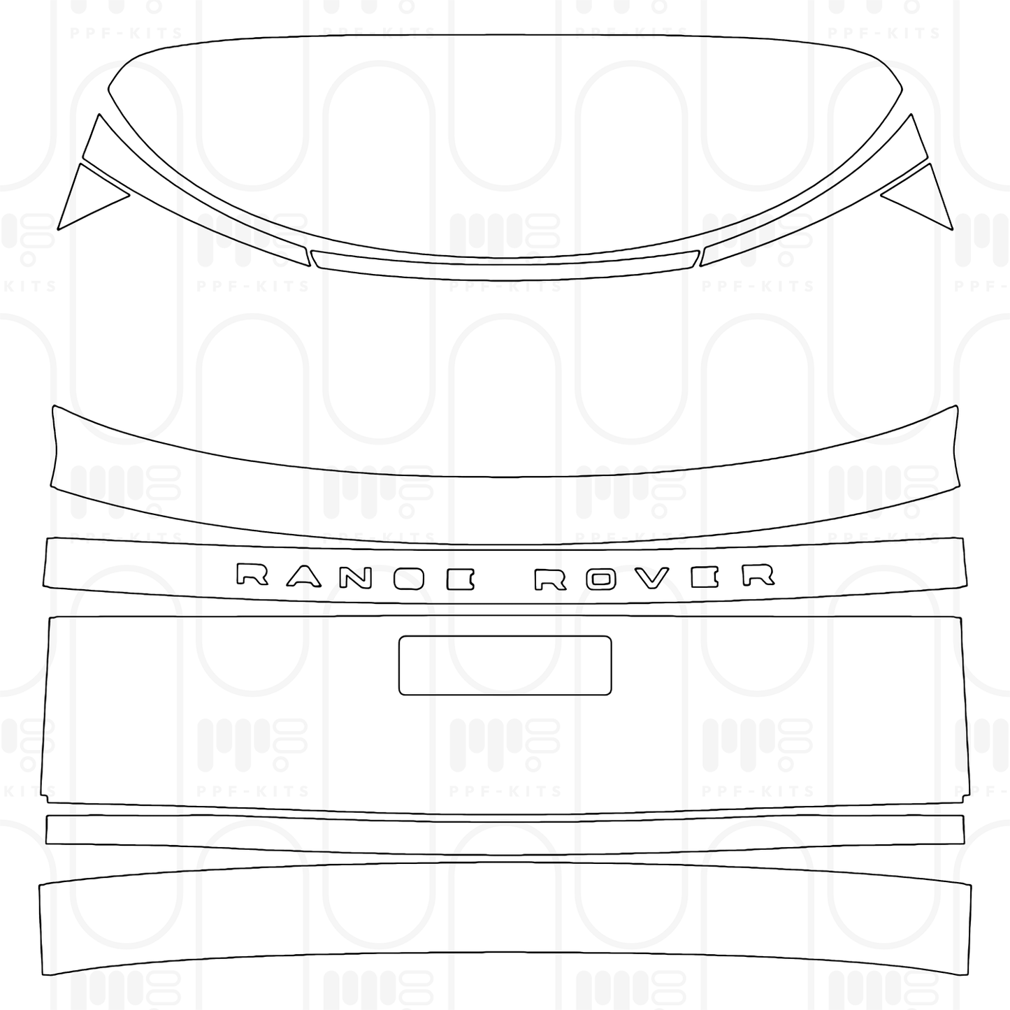 Voorgesneden PPF Land Rover Range Rover Extended Wheelbase Autobiography 2026