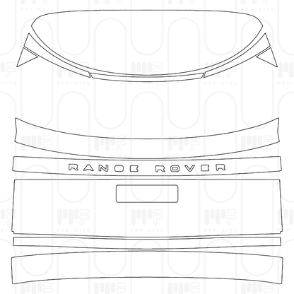 Voorgesneden PPF Land Rover Range Rover Extended Wheelbase Autobiography 2026