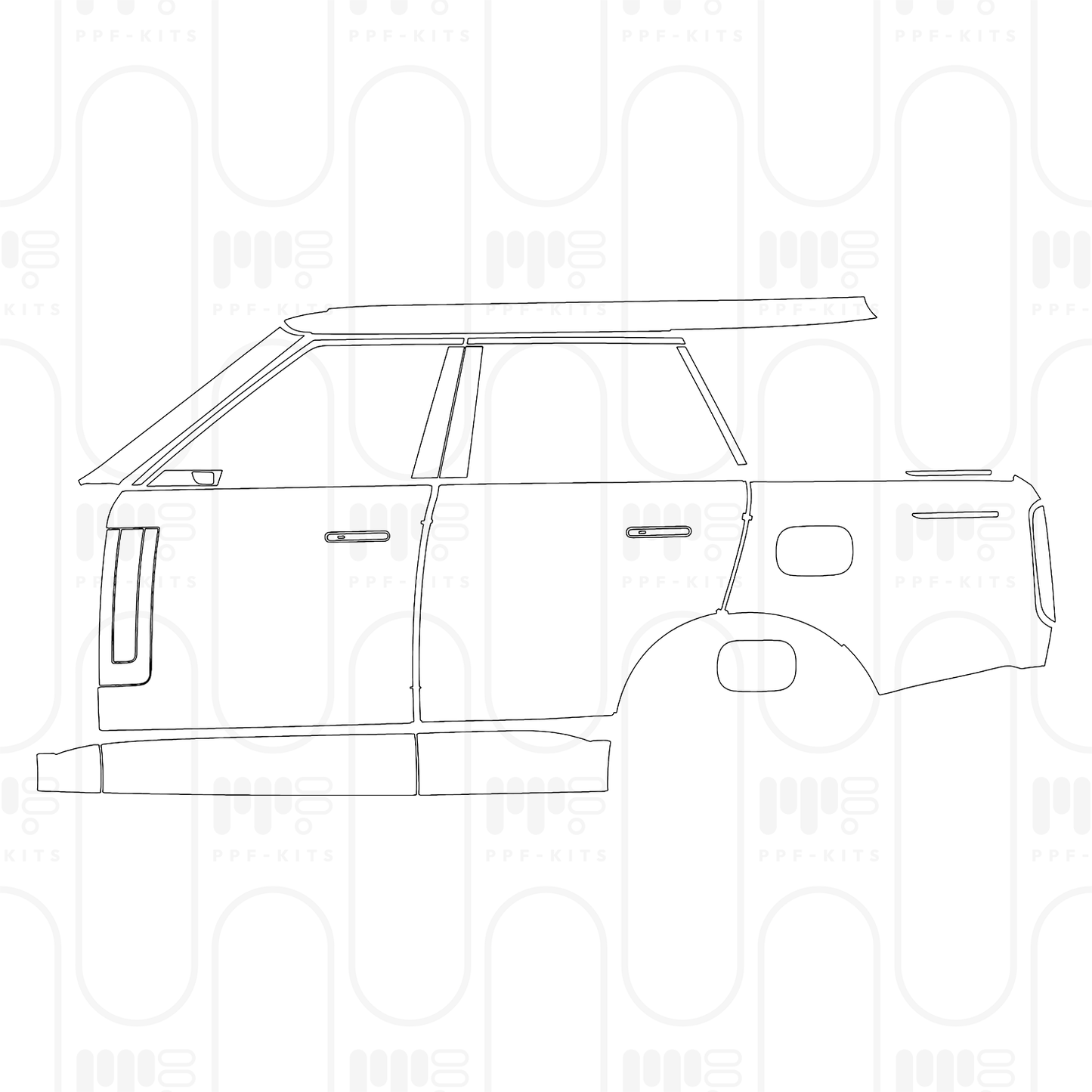 Voorgesneden PPF Land Rover Range Rover Standard Wheelbase Autobiography 2026