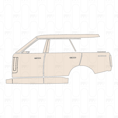 Voorgesneden PPF Land Rover Range Rover Extended Wheelbase SV 2026
