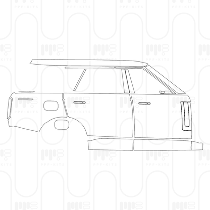 Voorgesneden PPF Land Rover Range Rover Extended Wheelbase Autobiography 2026