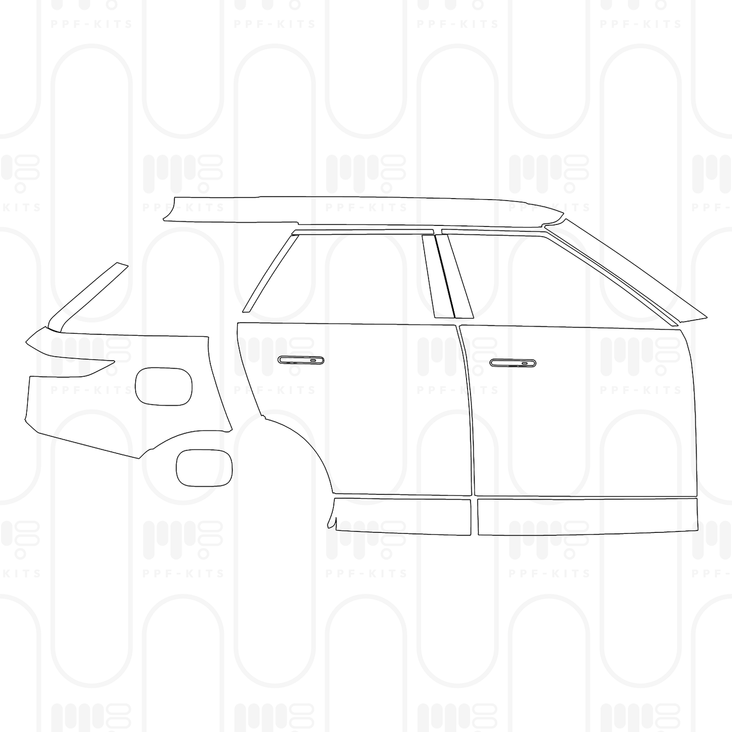 Voorgesneden PPF Land Rover Range Rover Sport Autobiography 2026