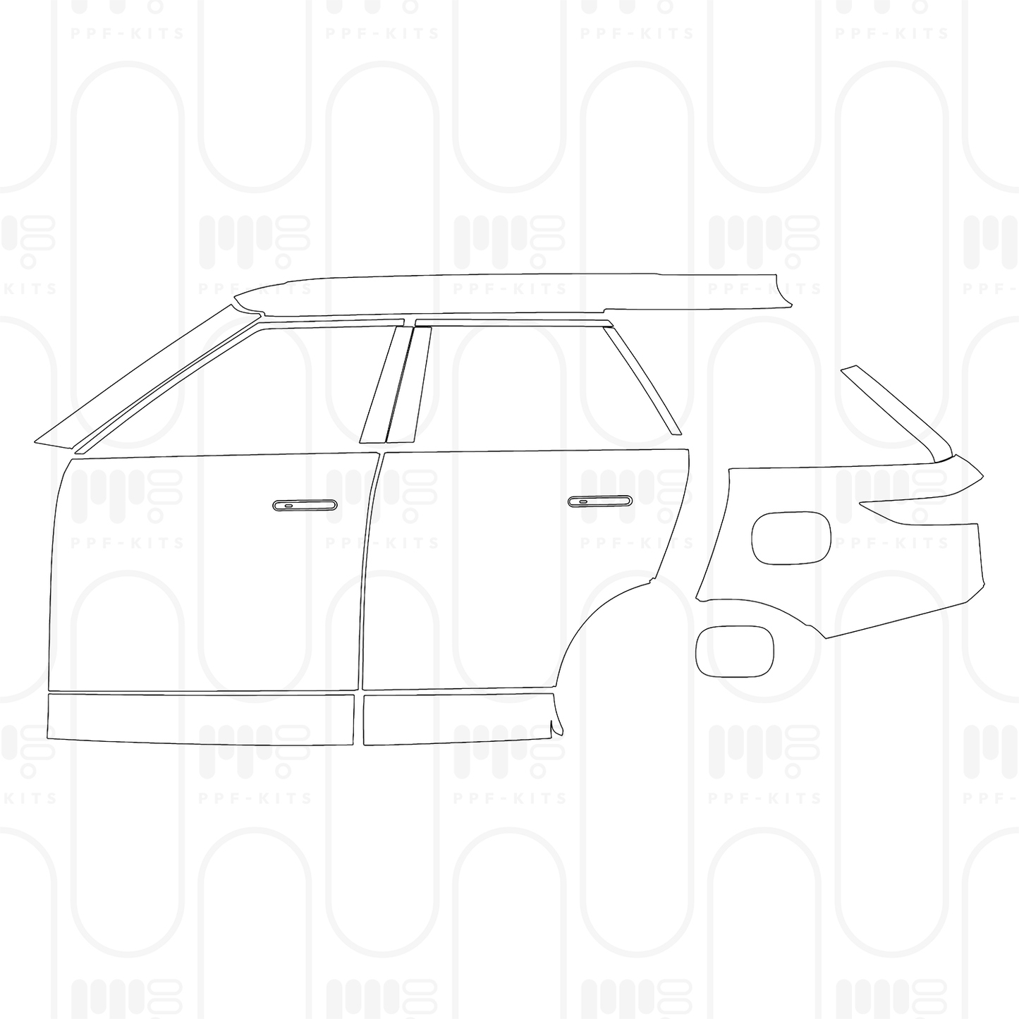 Voorgesneden PPF Land Rover Range Rover Sport Autobiography 2026