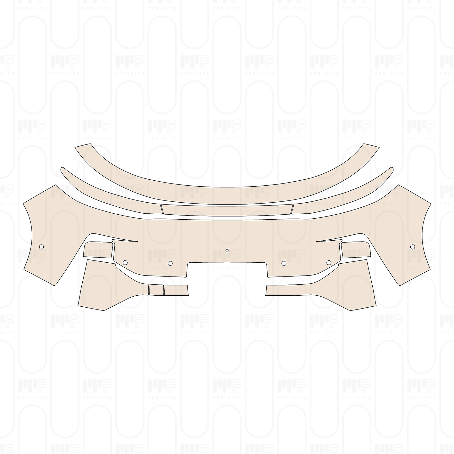 Voorgesneden PPF Leapmotor B10 2026